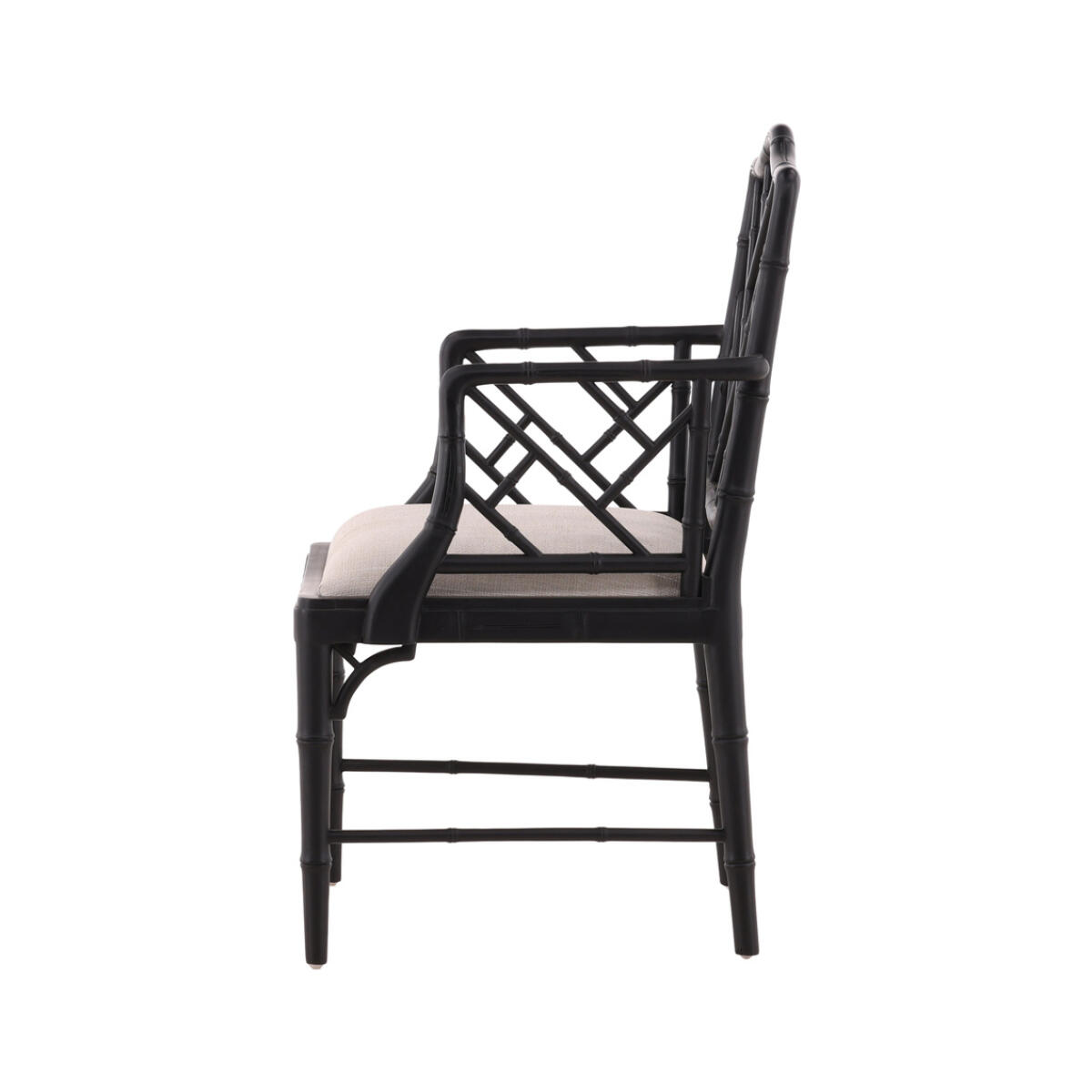 Black Sawyer Arm Chair Chairs Black 6