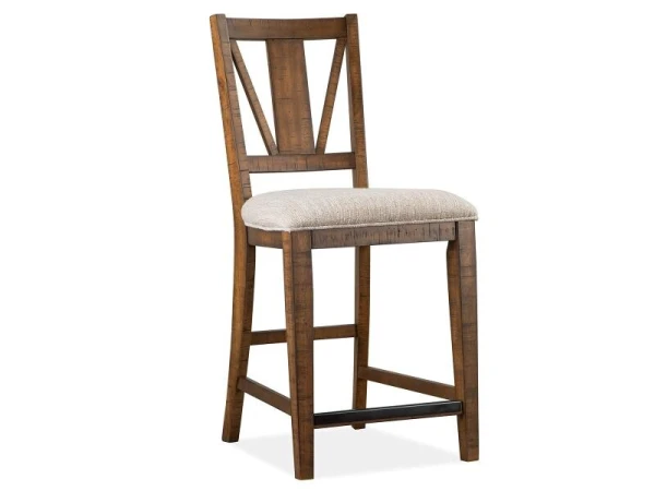 Bay D4398-82 Counter Chair w/Upholstered Seat (2/ctn)