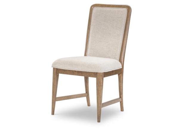 Upholstered Back Side Chair Chairs & Benches Brown