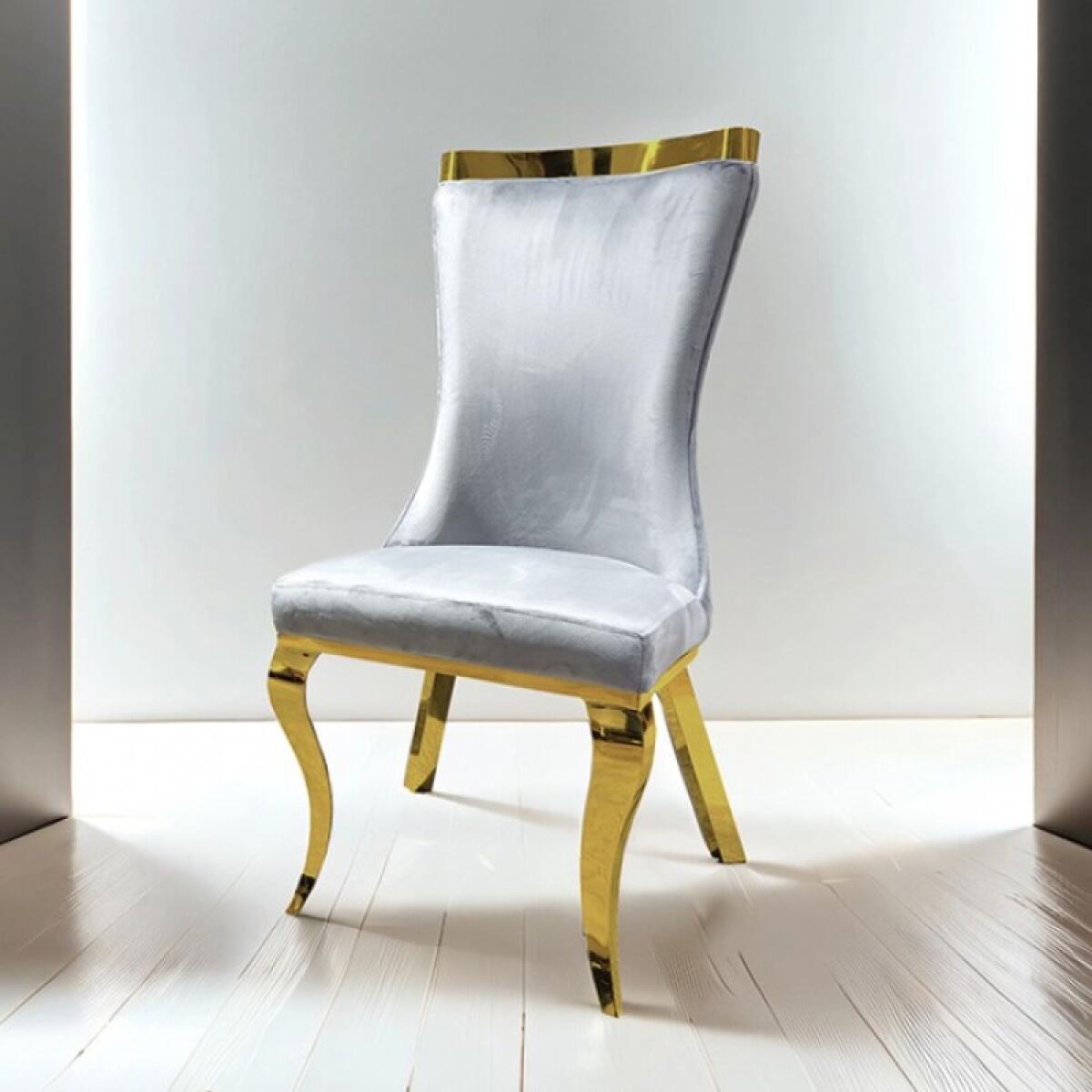 Basilicata Gold Chair (2/CTN) - Image 2