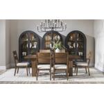 Display Cabinet Dining Storage Black 14