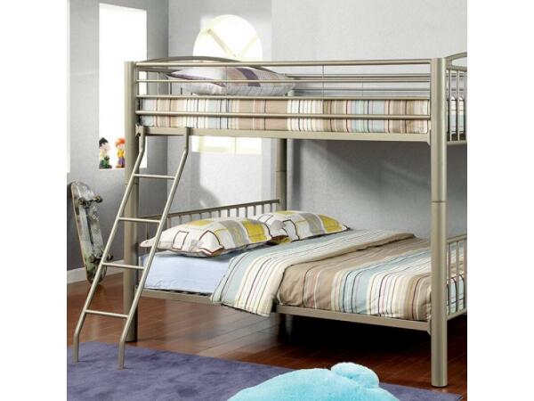 Lovia Full/Full Bunk Bed Youth Beds Furniture of America