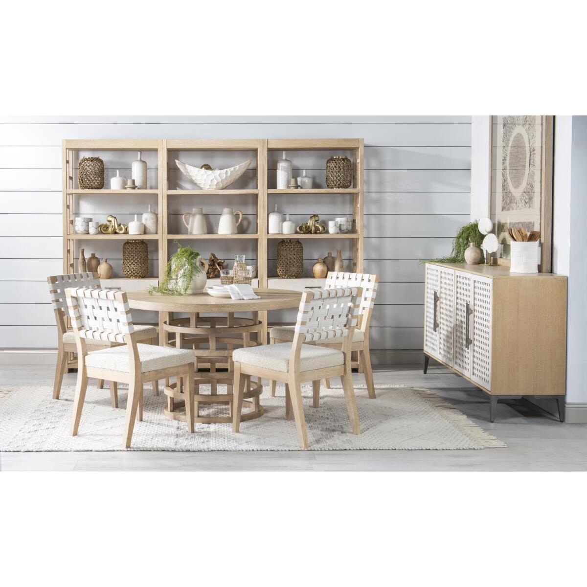 Credenza Dining Storage Cream 8