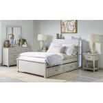 One Drawer Nightstand Bleached Linen 3860-3101 - Image 4