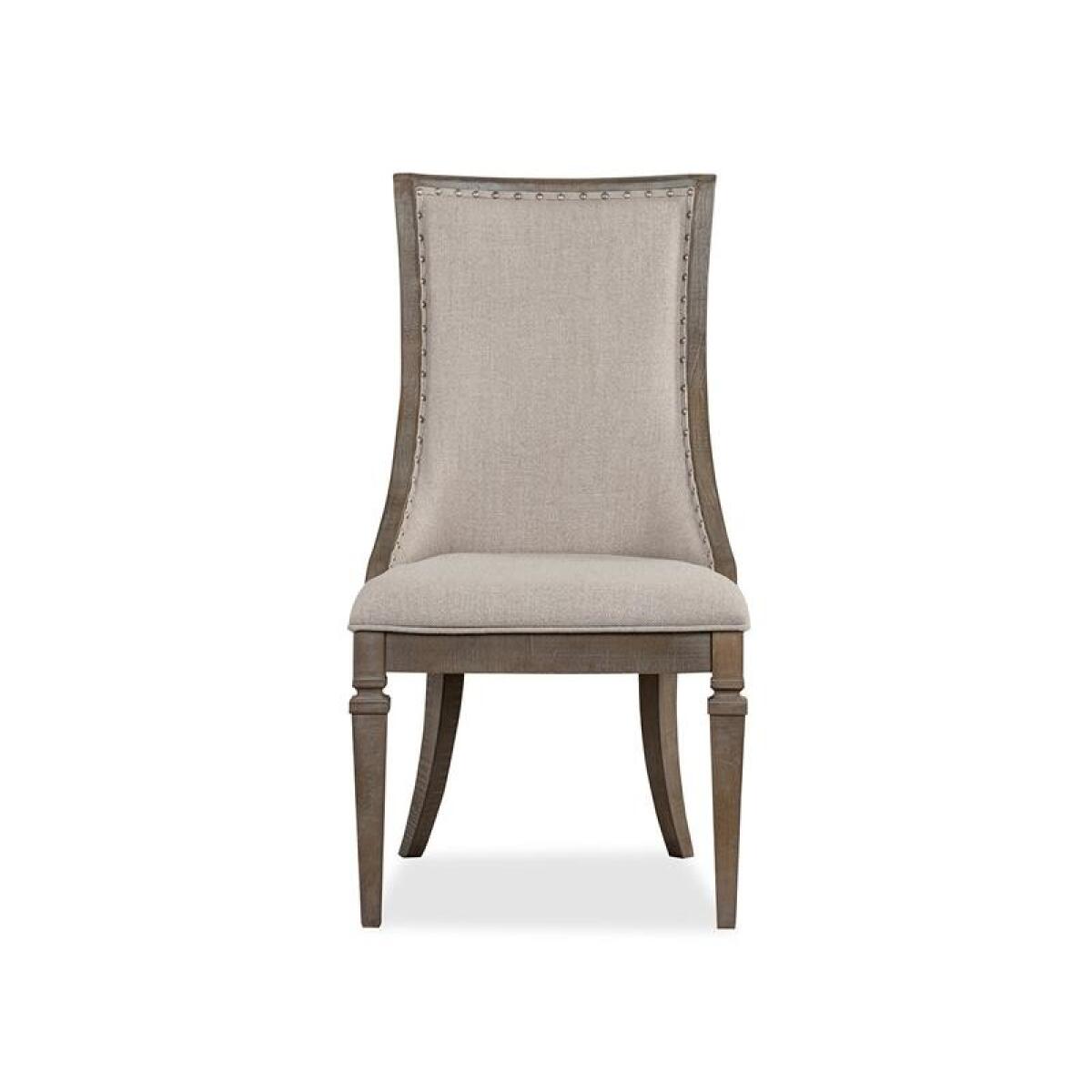 Lancaster D4352-73 Dining Arm Chair w/Upholstered Seat & Back (2/ctn) - Image 3