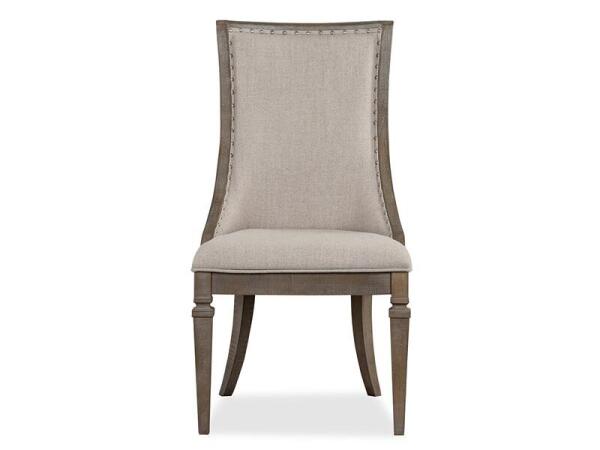 Lancaster D4352-73 Dining Arm Chair w/Upholstered Seat & Back (2/ctn) - Image 3