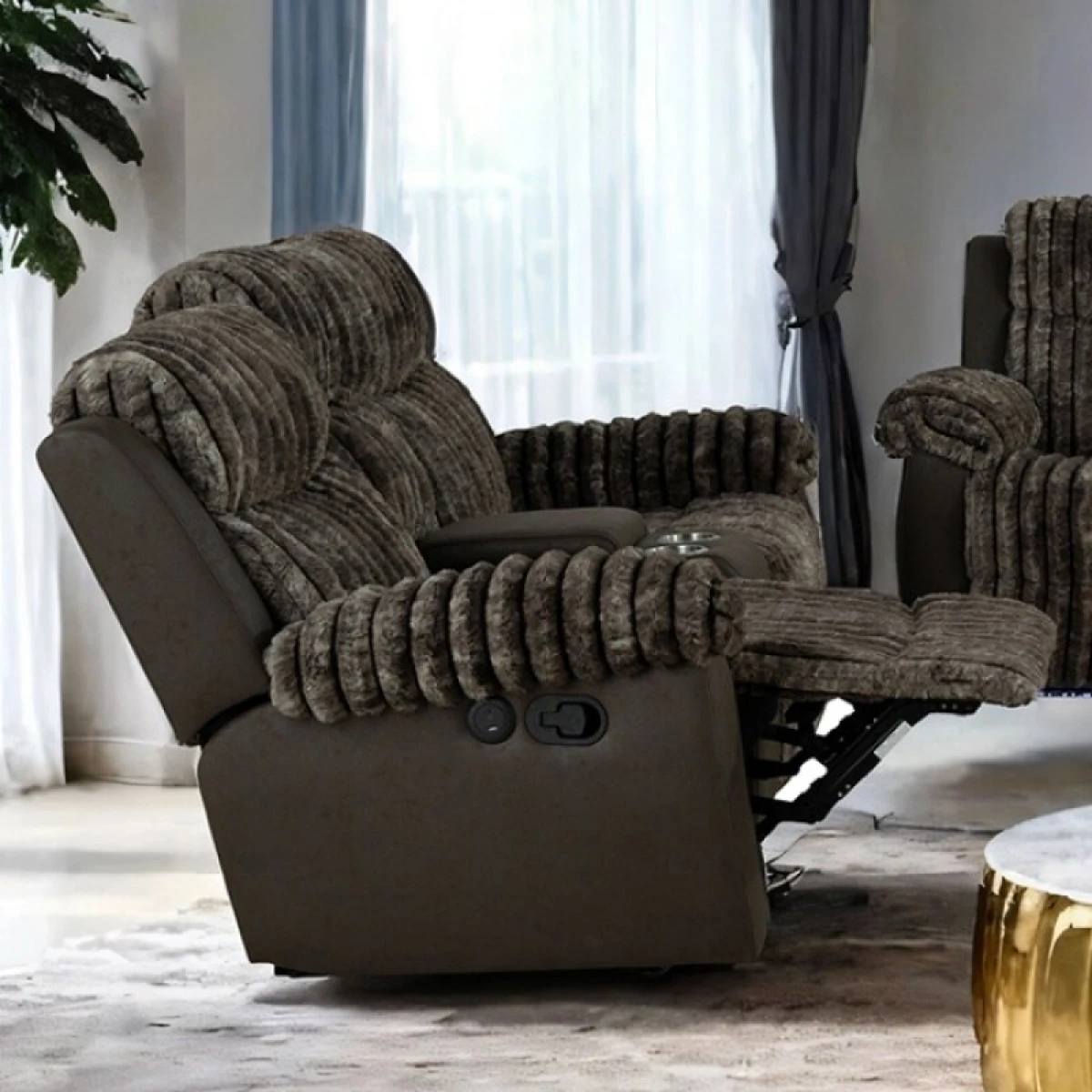Dionysus Manual Reclining Loveseat - Image 2