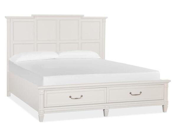 Willowbrook B5324-64A Complete King Panel Storage Bed - Image 3