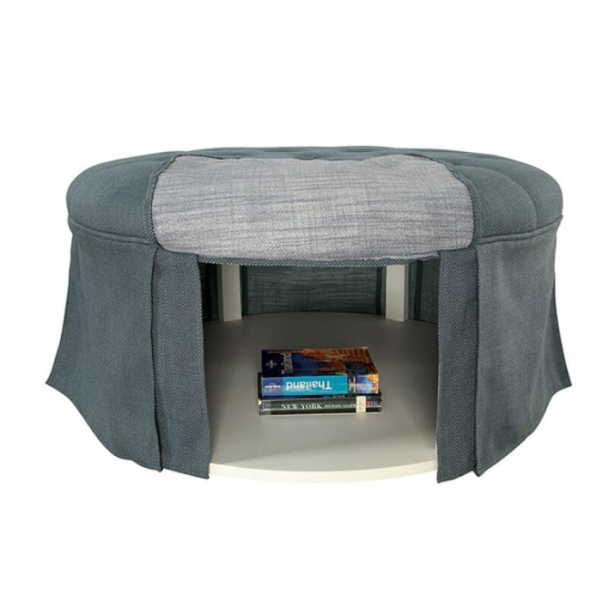 Claes Round Ottoman - Image 3
