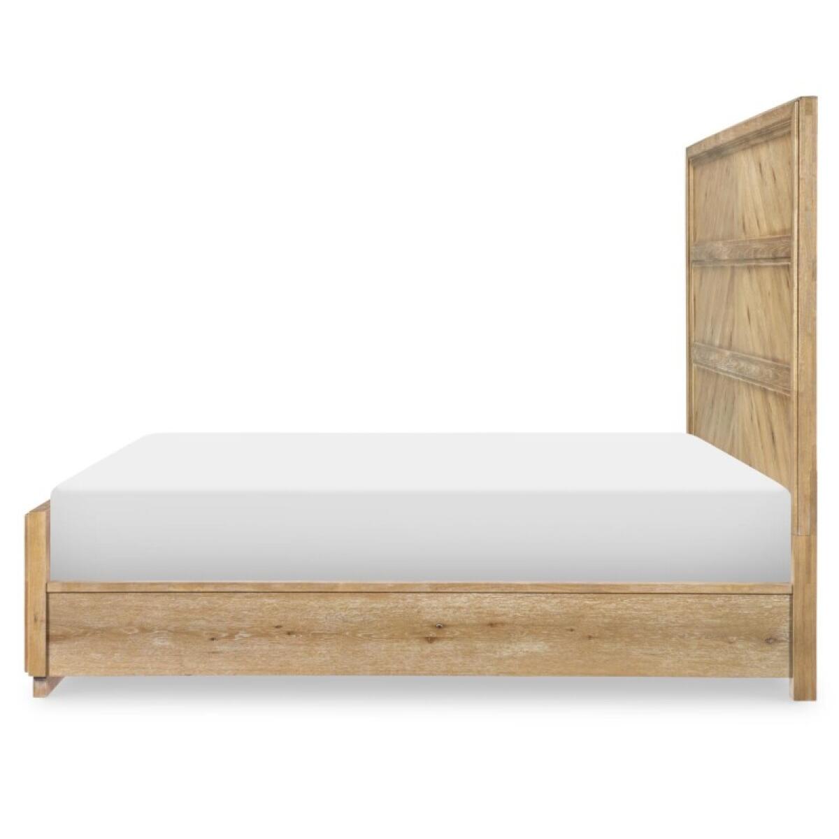 Complete Cal King Panel Bed 6/0 Beds Aged Driftwood 5