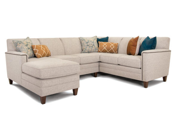 LAF Chaise 3122-44 Sectionals Cream