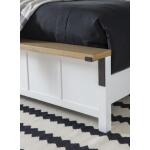 Complete Two Tone Panel Bed King 6/6 - Image 7