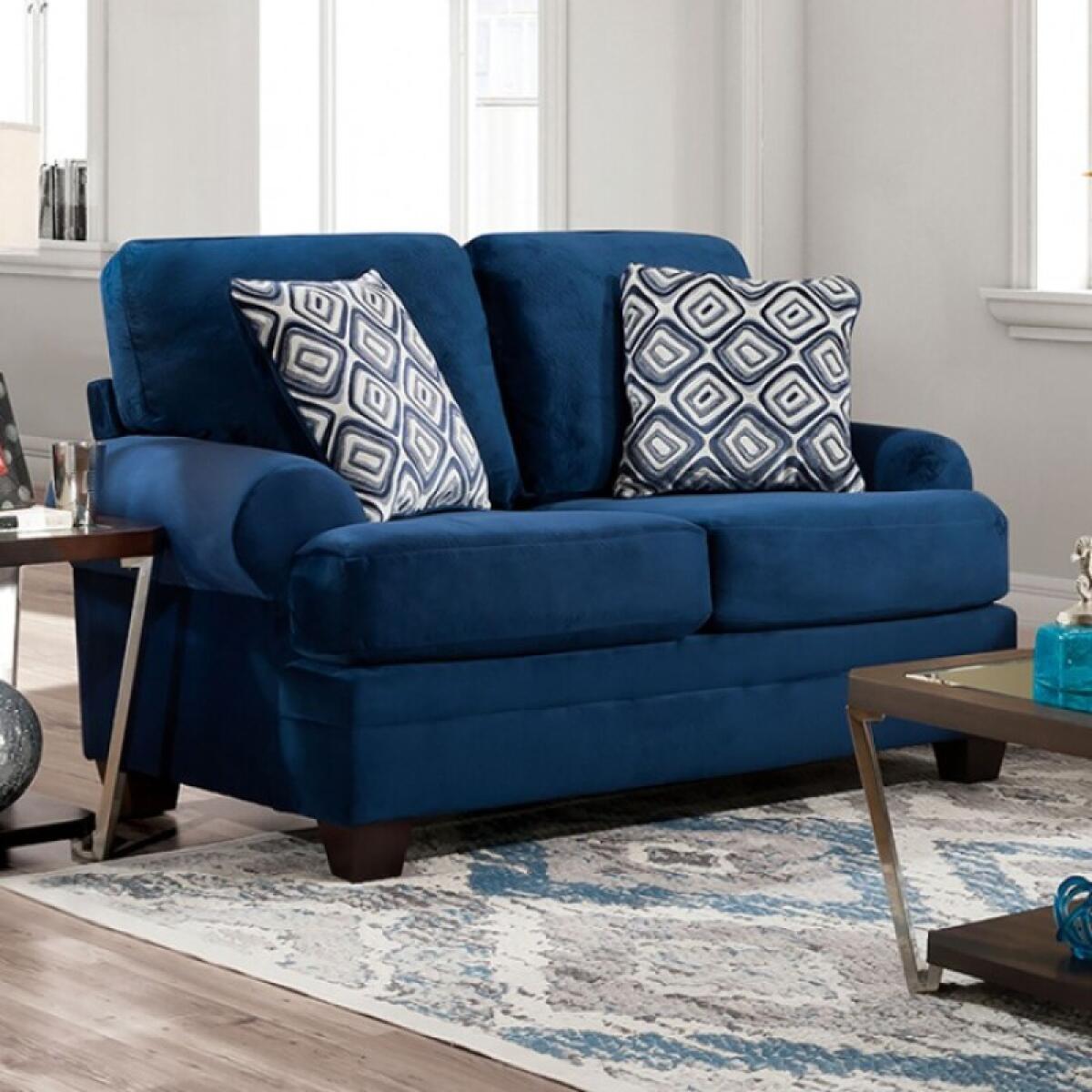 Waldstone Loveseat Loveseats Blue 4