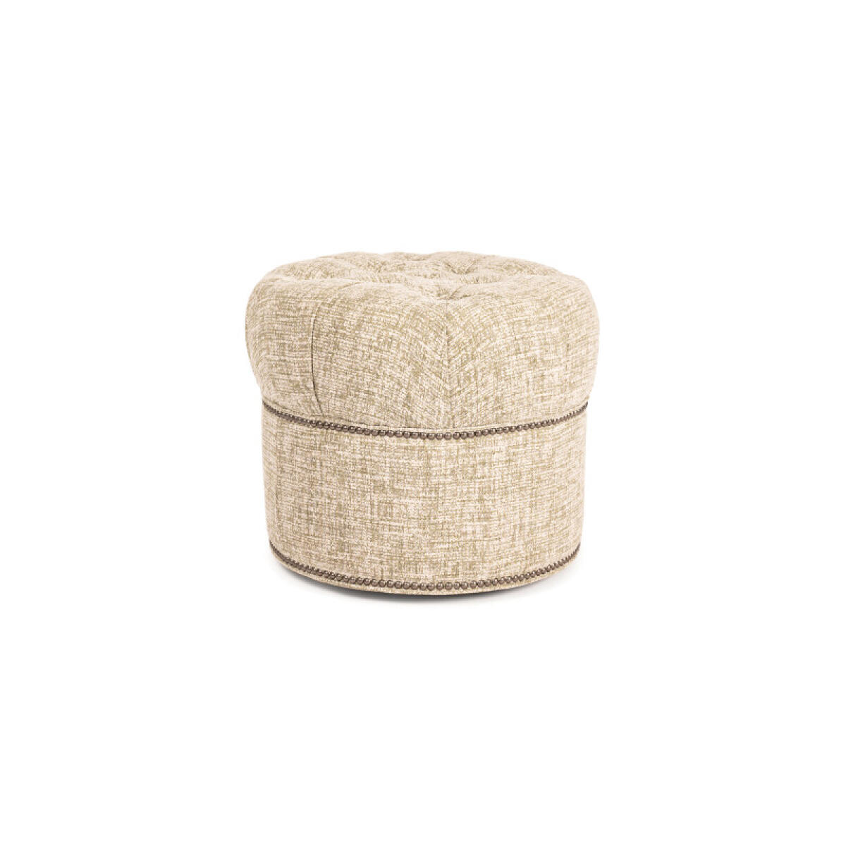 Small Ottoman 2130-50SM Ottomans & Poufs Cream 4