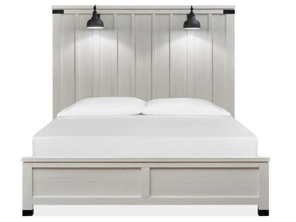 Harper B5321-64 Complete King Panel Bed