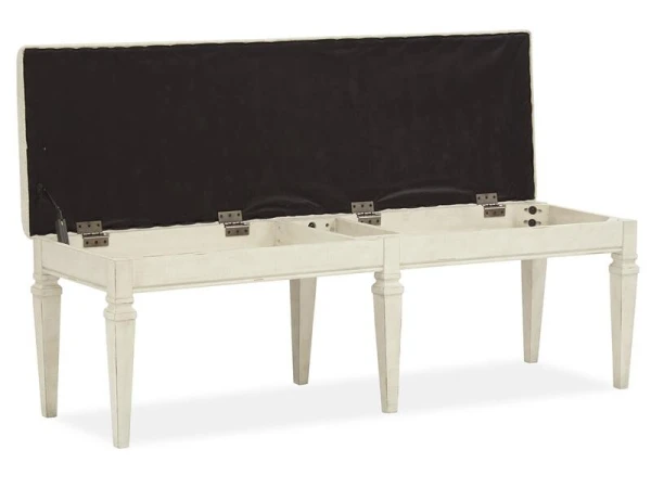 Newport D5430-68 Bench w/Upholstered Seat - Image 2