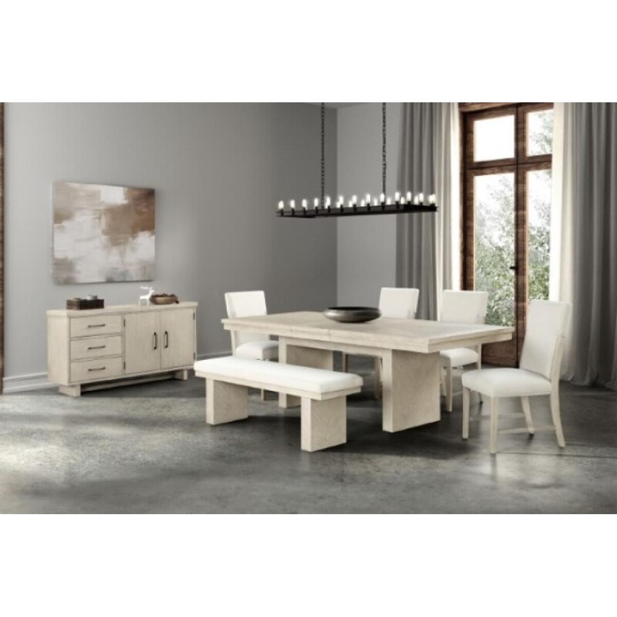 Hagerman 6 Pc Dining Table Set w/ Bench - Image 3