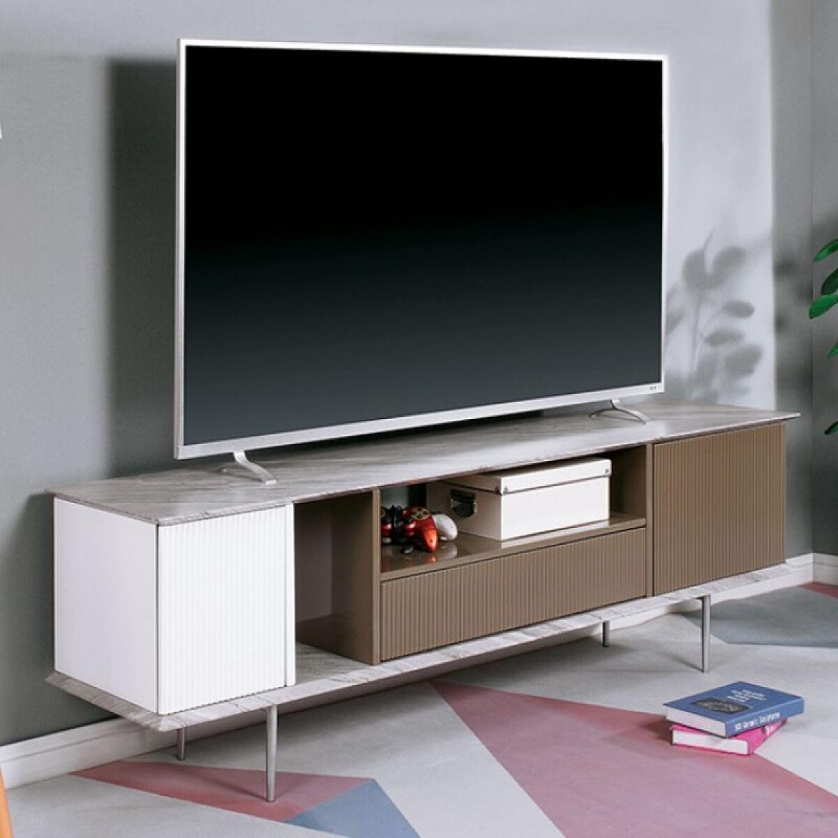 Blair TV Stand Entertainment Stands Brown 4