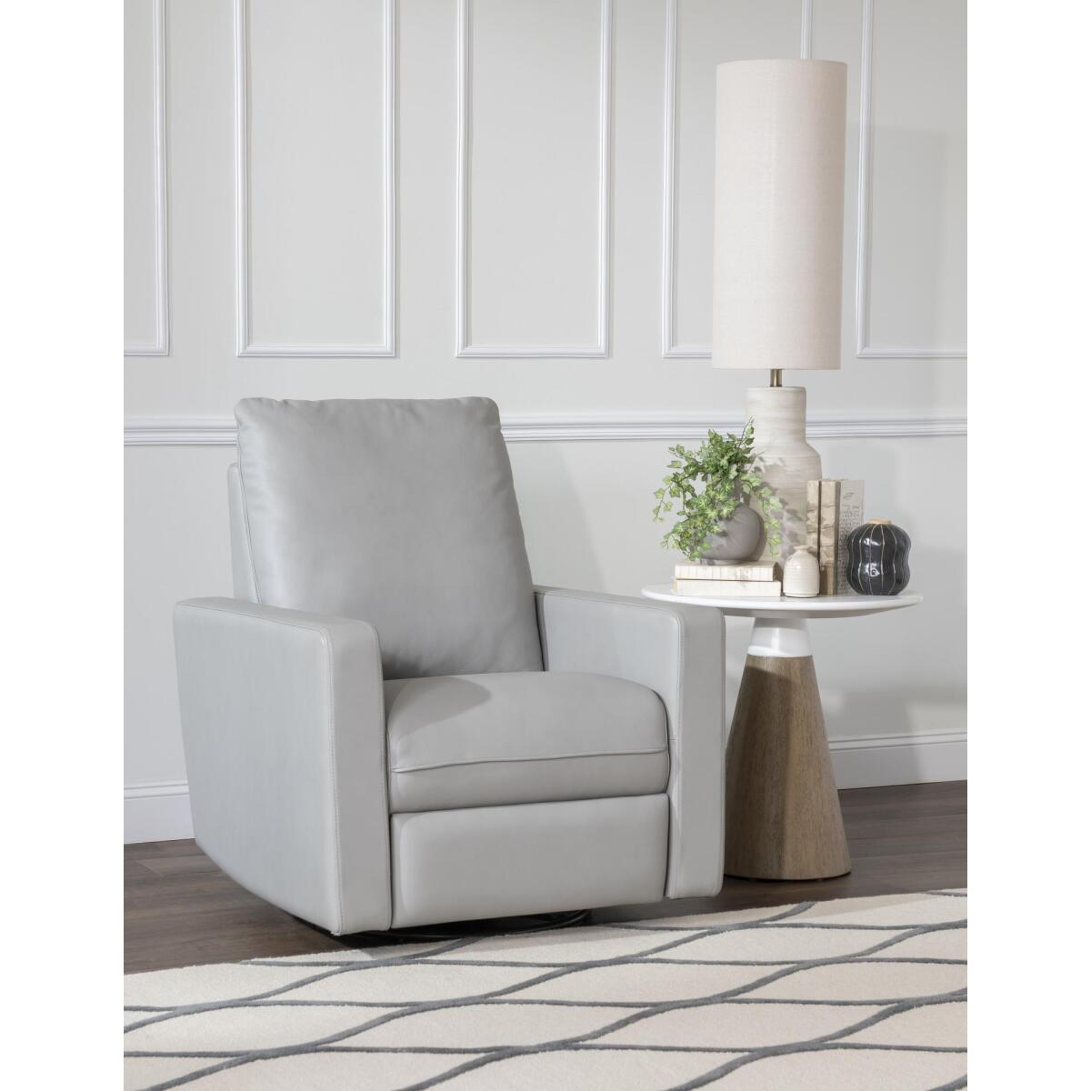 P1 Swivel Glider Recliners Gray 4