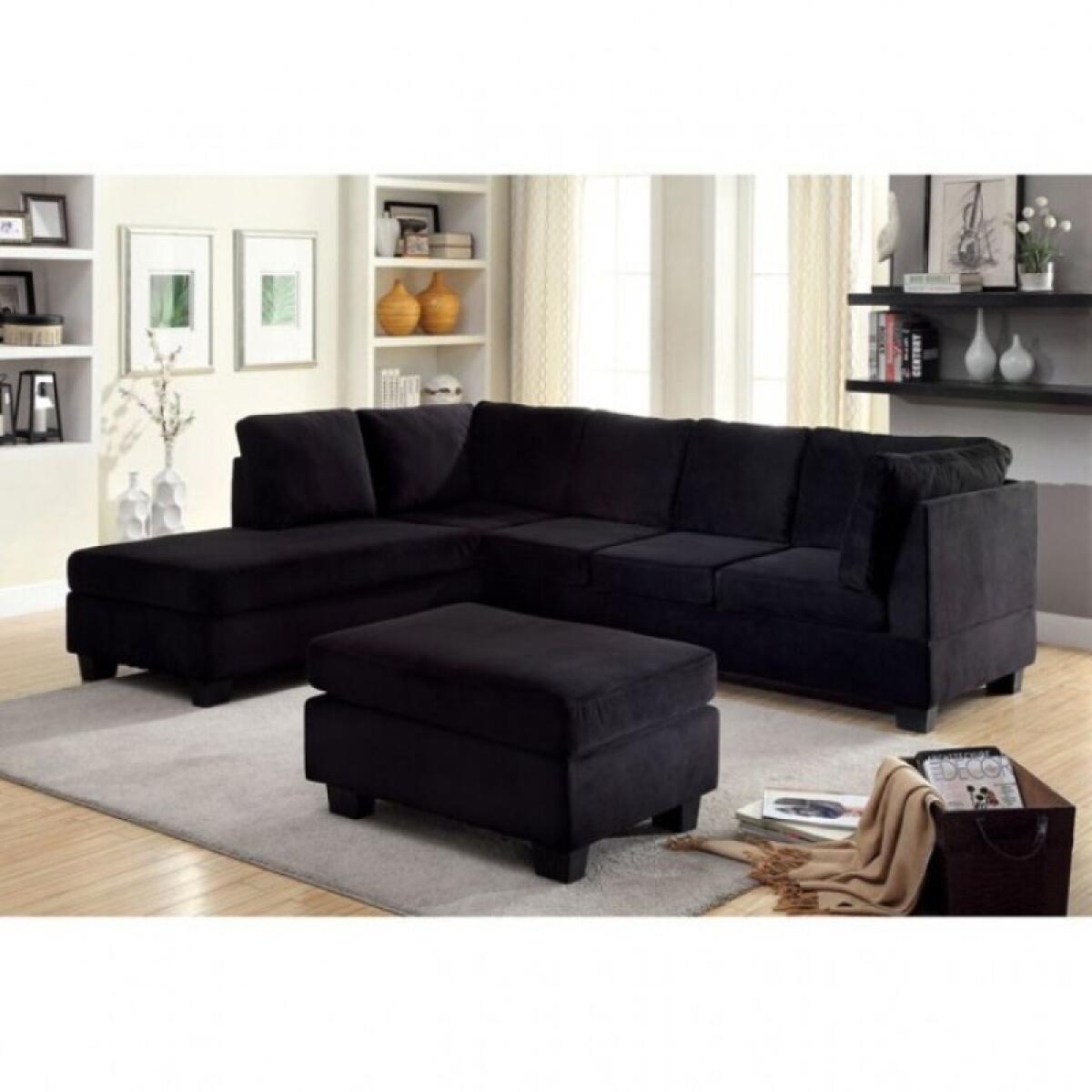 Lomma Ottoman Ottomans & Poufs Black 5
