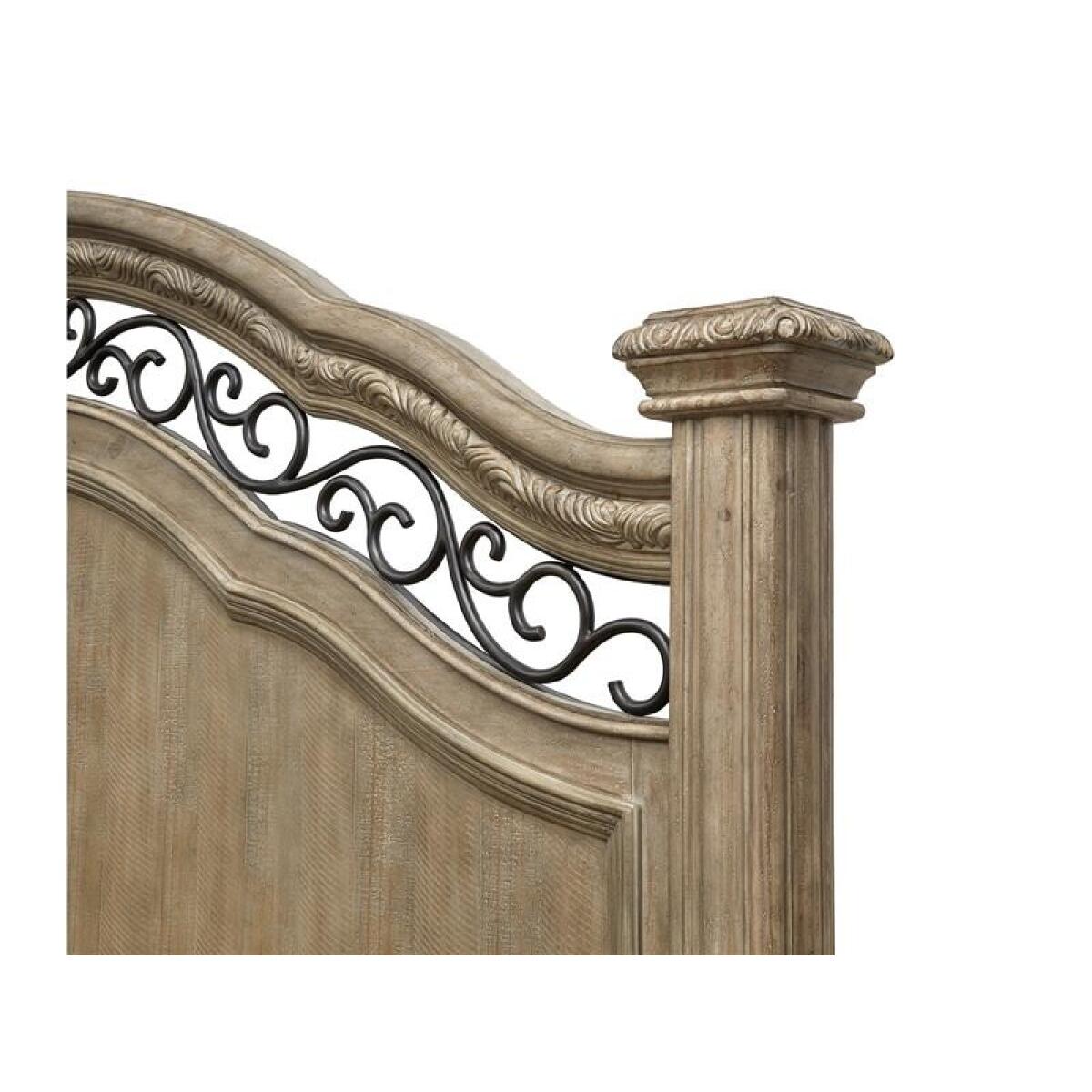 Marisol B5132-64 Complete King Panel Bed - Image 4