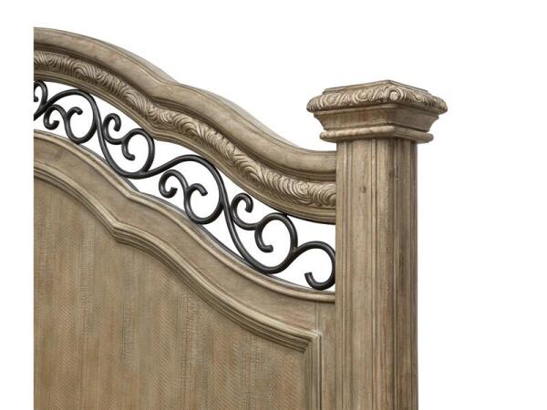 Marisol B5132-64 Complete King Panel Bed - Image 4