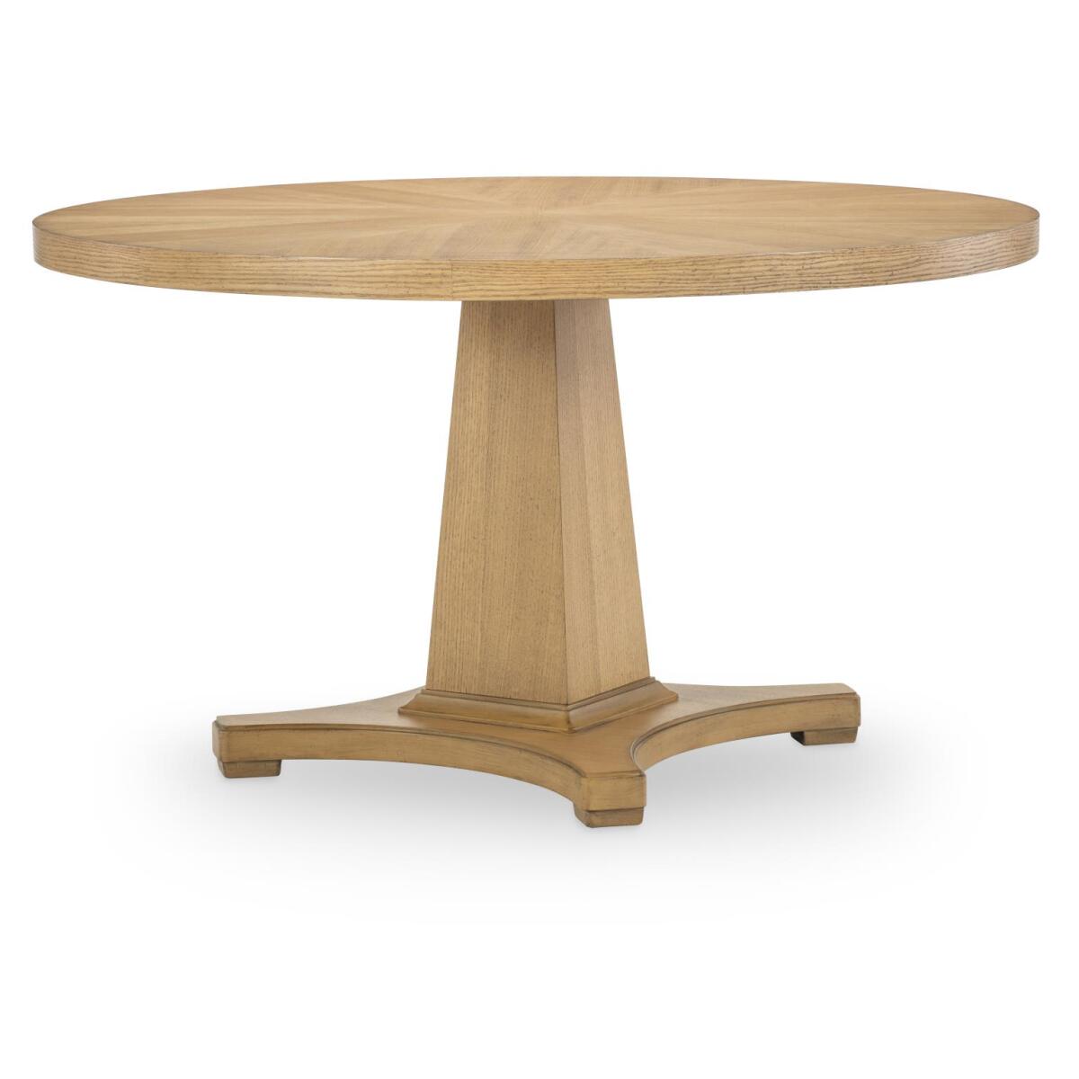 Complete Round Pedestal Table Dining Sets Cream 4