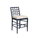 Blue Hugo Counter Stool