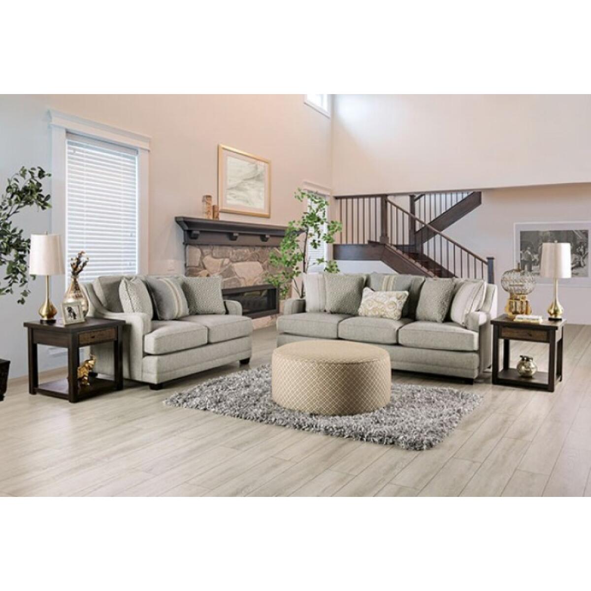 Stephney Loveseat Loveseats Furniture of America 5