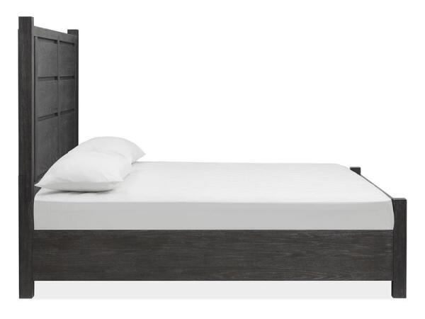Plum B5990-64 Complete King Panel Bed - Image 5