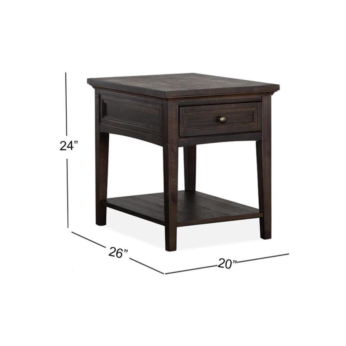 Westley T4399-03 Rectangular End Table - Image 6
