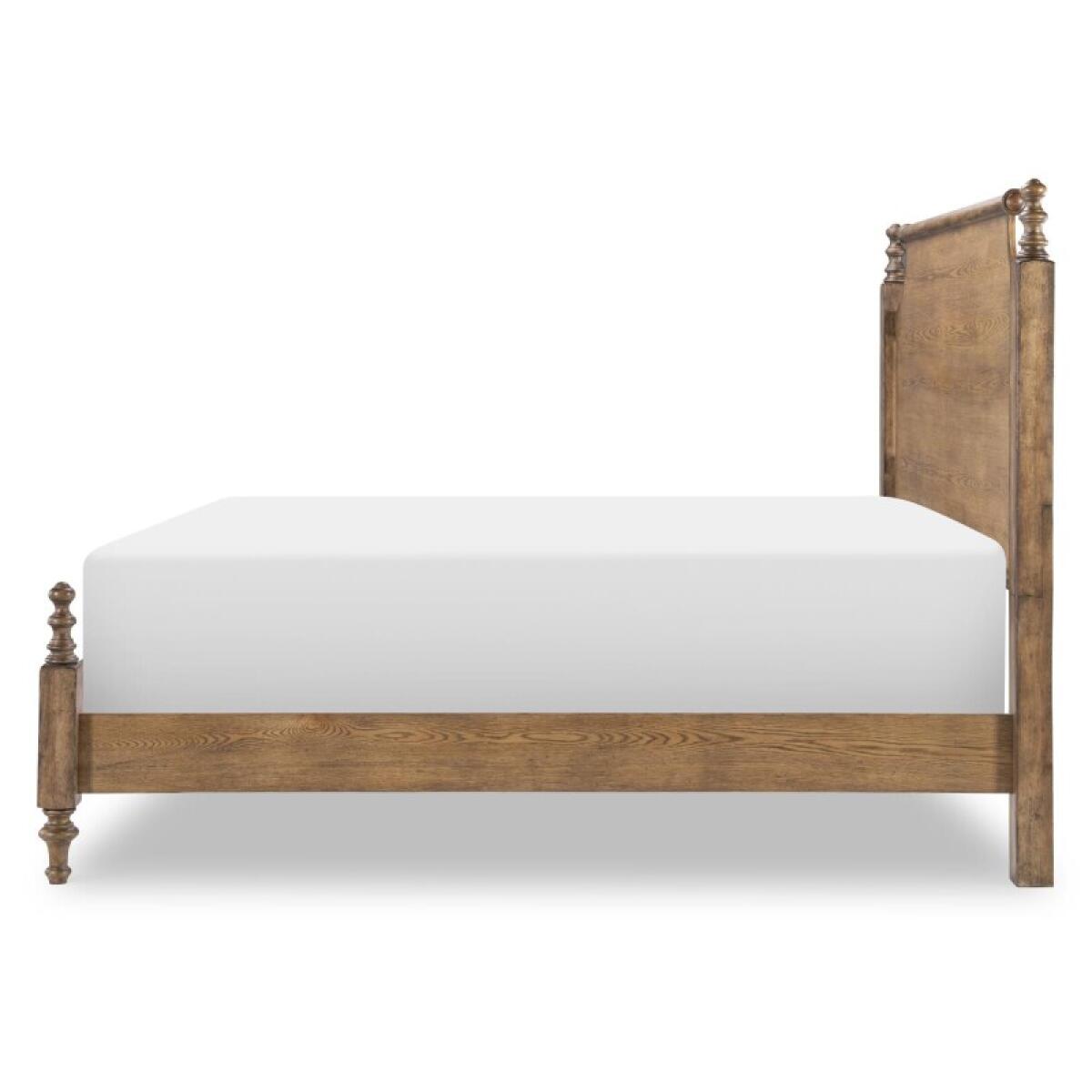 Complete High/low Poster Bed 6/6 King Beds Barnwood Oak 7