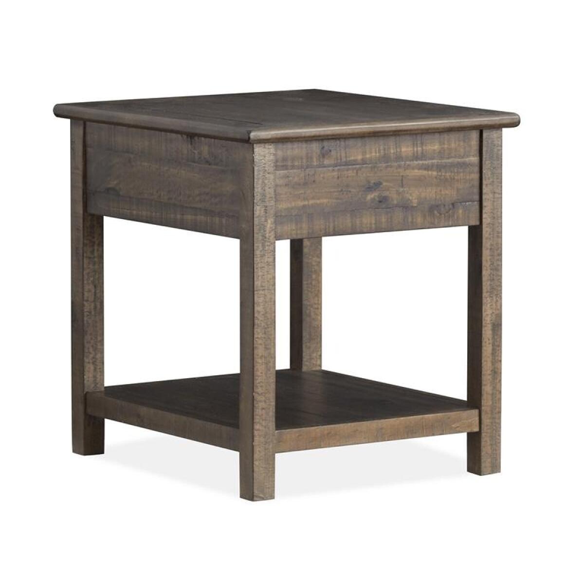 Smithton Rectangular End Table End tables Brown 12