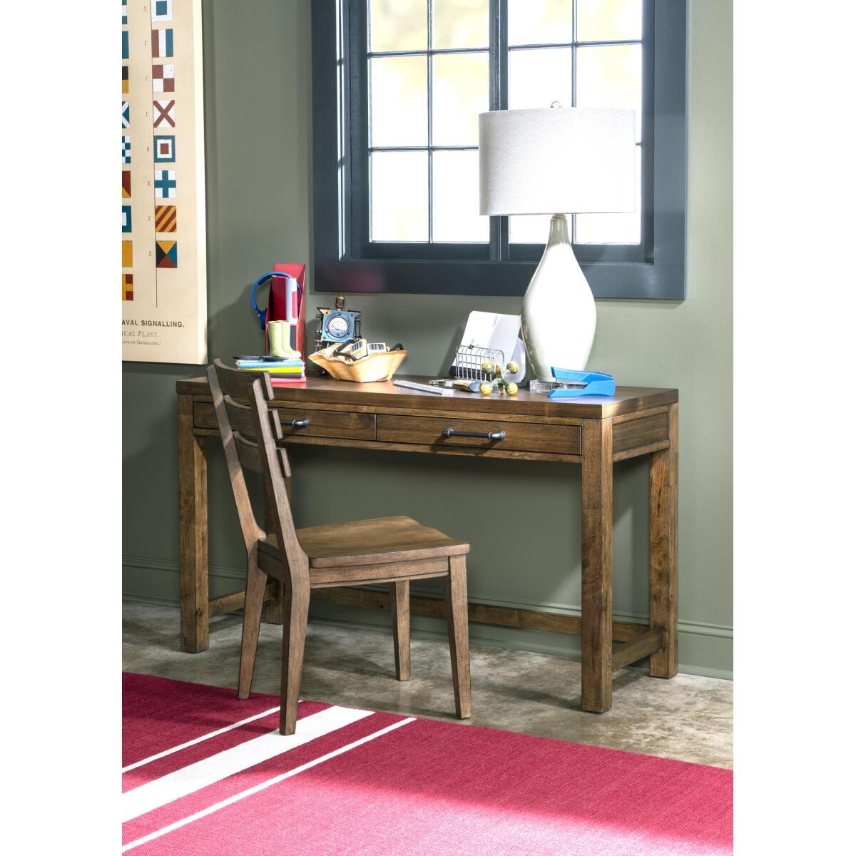 Desk Brown Finish Youth Desks Brown 6