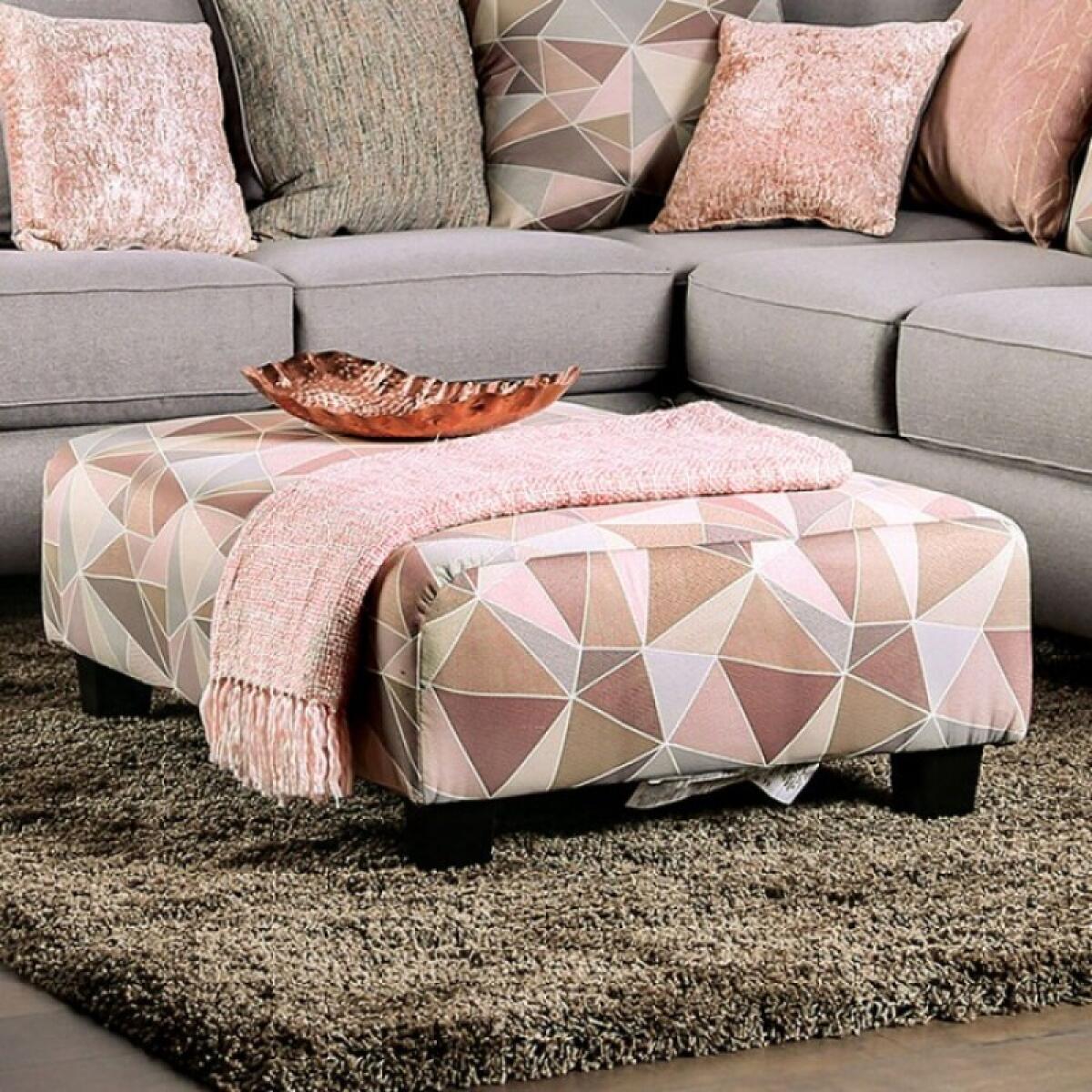Harriden Ottoman Ottomans & Poufs Furniture of America 4