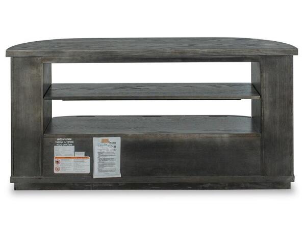 Bosley T5762-75 Brown Demilune Console - Image 6