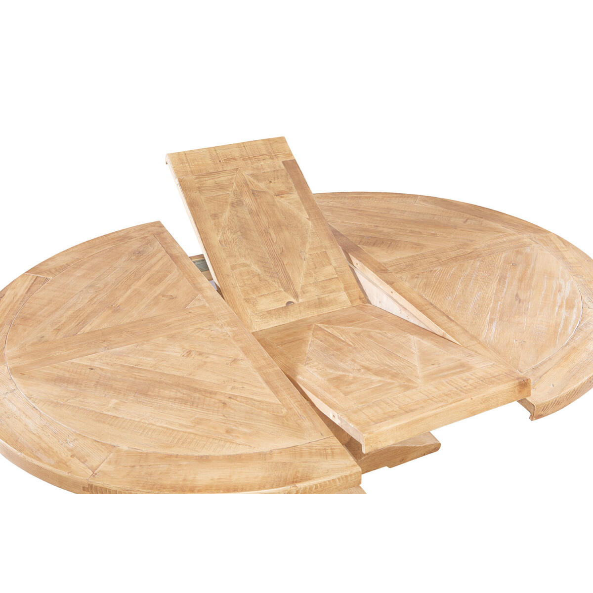 Manor House Extension Round Table Dining Tables Brown 7