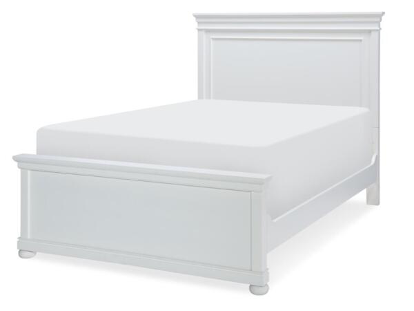 Complete Panel Full Bed White Finish Youth Beds Legacy Classic Furniture