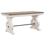 Bronwyn Desk Desks Alabaster, Toasted Nutmeg