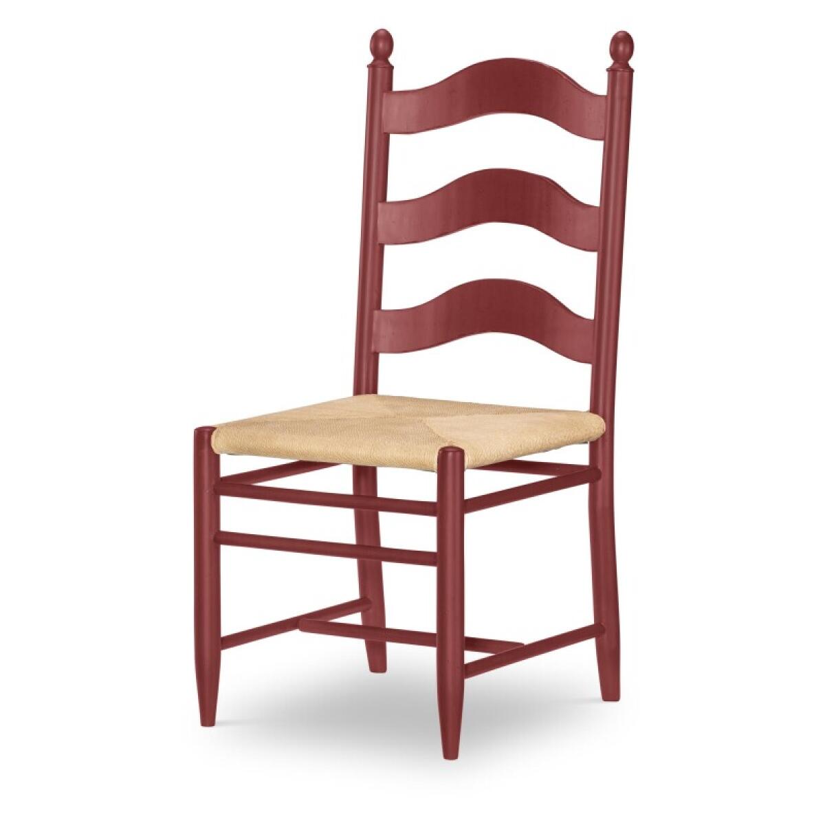 Rush Seat Ladder Back Side Chair Chairs & Benches Chairs & Benches 4