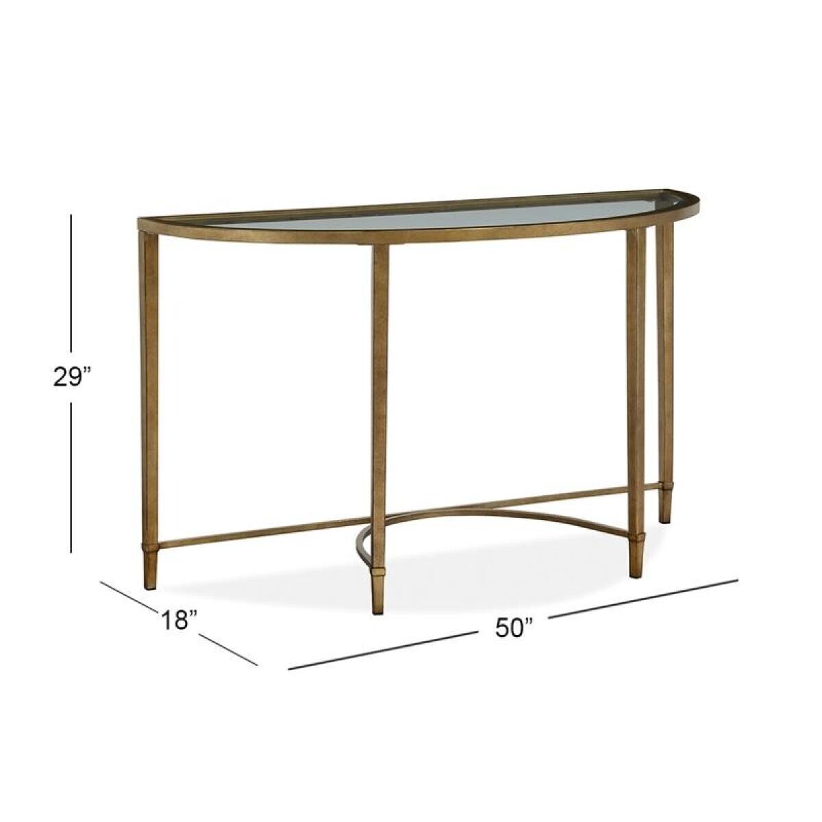 Copia Demilune Sofa Table - Image 5