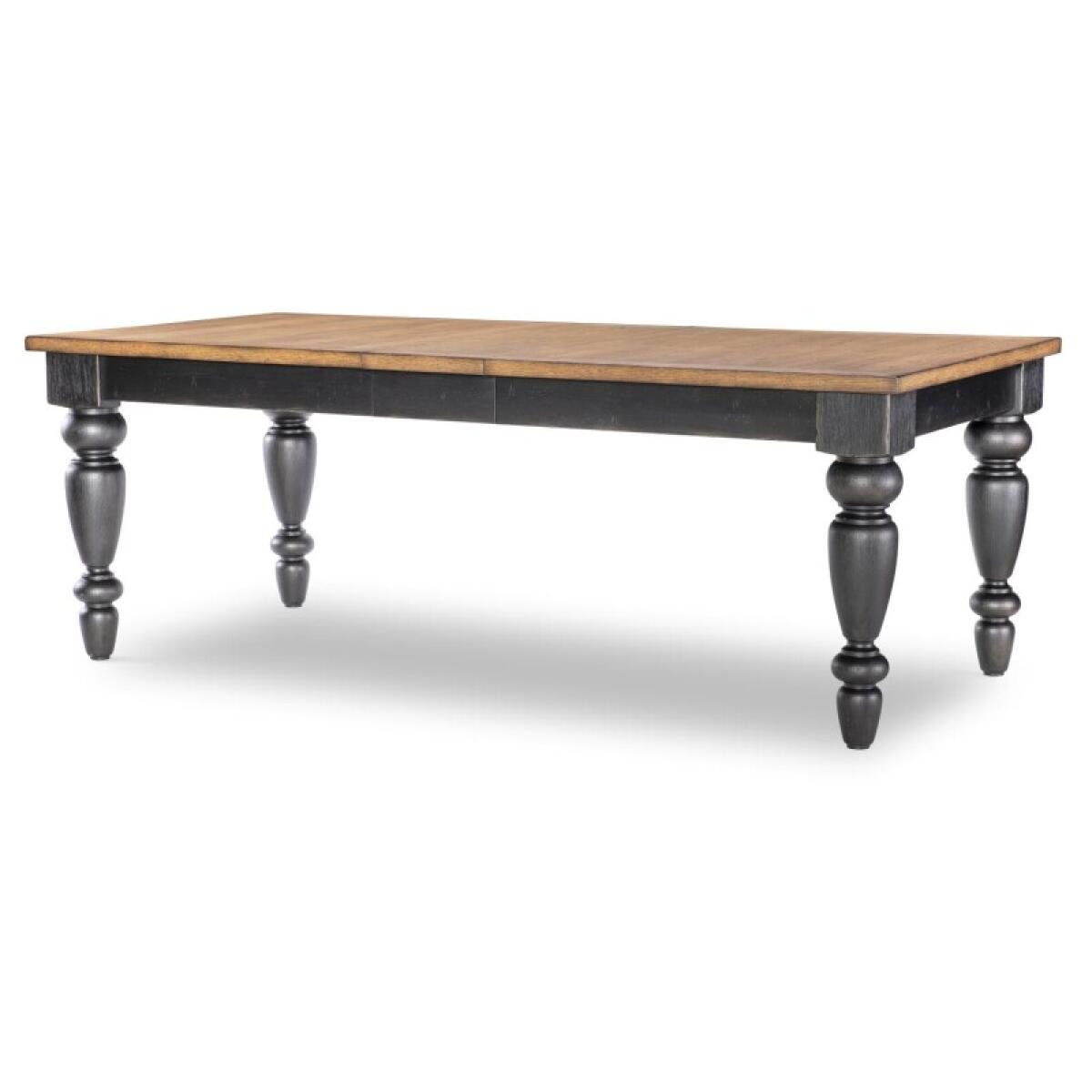 Chimney Leg Table Dining Tables Barnwood Oak And Kettle Black 8