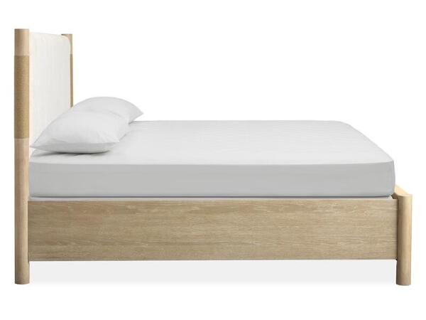 Sunset Cove Complete Queen Panel Bed w/Upholstered Headboard Beds Beds 15