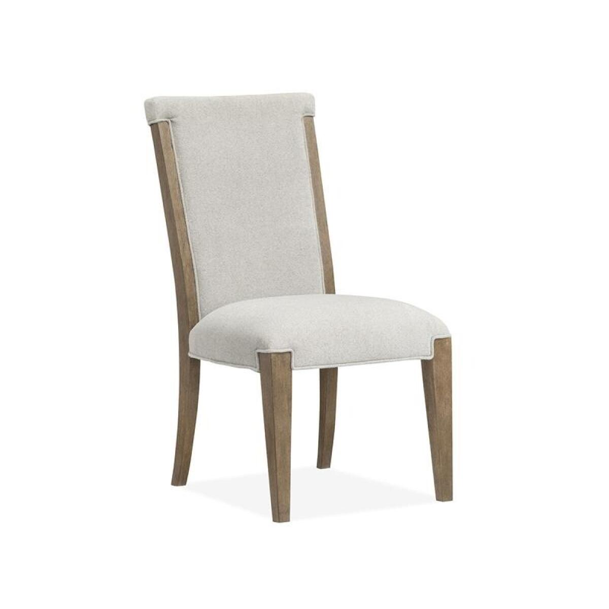 Plum Creek – LT. Brown Dining Side Chair w/Upholstered Seat & Back (2/ctn) Chairs & Benches Chairs & Benches 4