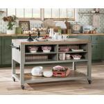 Kitchen Island 6 Drw W/casters - Image 6
