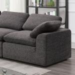 Joel Armless Chair Sectional Parts Furniture of America 2