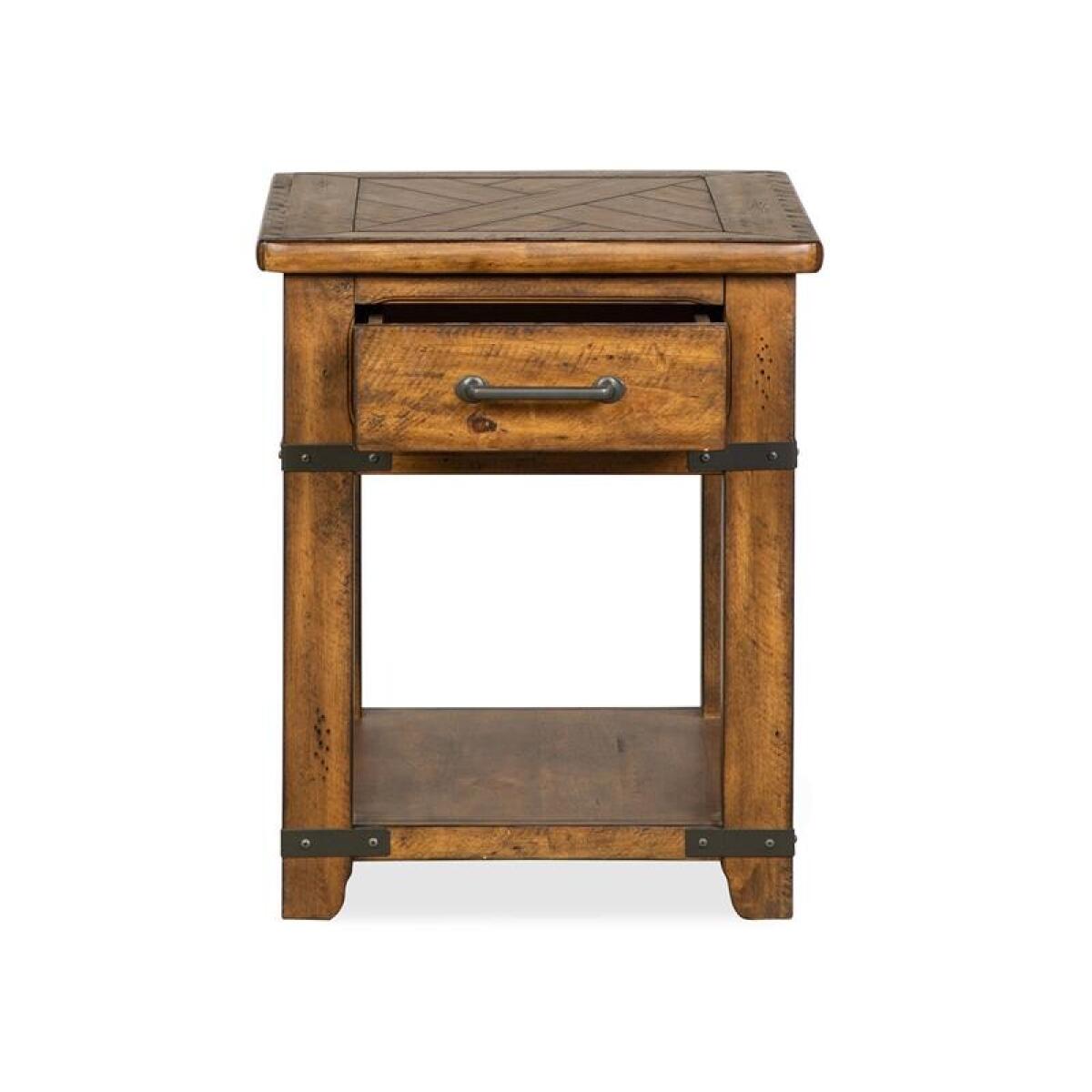 Chesterfield Rectangular End Table - Image 9