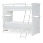 Complete Bunk Twin White Finish Youth Beds Legacy Classic Furniture 8