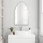 Brayden Arch Mirror, Nickel - Image 4