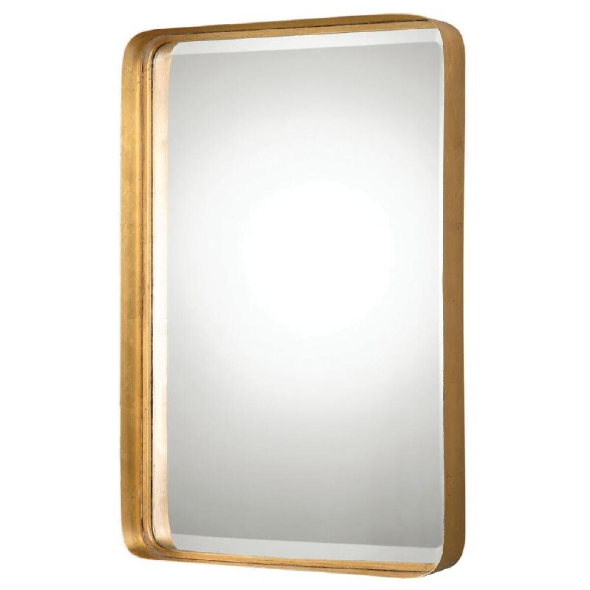 Crofton Vanity Mirror, Gold - Image 8